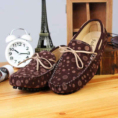 Erkekler için Leather Loafers 41 - 45 Boyutlar Erkekler için Suede Casual ayakkabılar