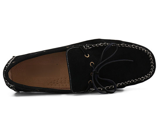 OEM / ODM Erkek Moccasins Tekne Ayakkabıları, Yetişkin Erkek Deri Penny Loafers