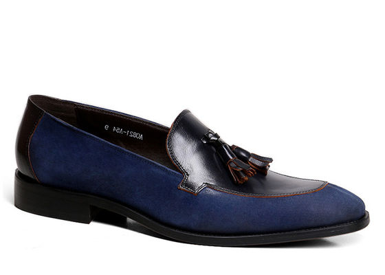 Yetişkin Erkek Suede Penny Loafers Flat Slip On Erkek Moccasin Deri Ayakkabıları