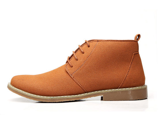 Erkek Suede Çöl Çizmeleri Bilek Martens Erkek Kış Kar Çizmeleri Rastgele Boş Zamanlar İçin