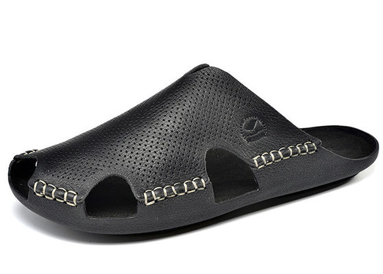 Günlük Eğlence Erkek Deri Çoraplar Flip Flops Erkek Sandal ve Çoraplar