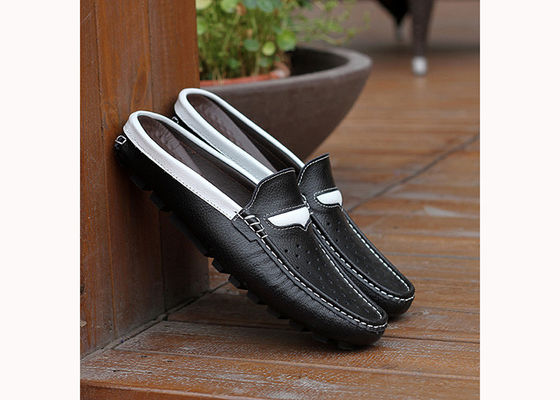 Moda Yaz Gerçek Deri Erkek Sandal / Erkek Sığır Derisi Çorap