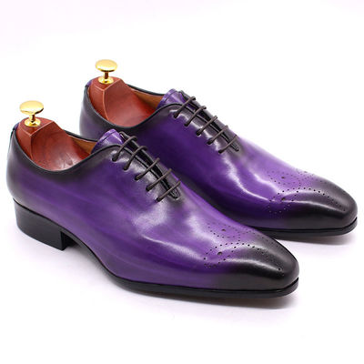 Retro Vintage Erkek Deri Elbise Ayakkabıları, Erkek Deri Dırnaqlı Brogue Ayakkabıları