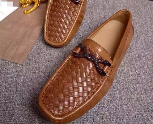 Deri Erkekler Rastgele Tekne Ayakkabıları, Erkekler Gommino Suede Moccasin Loafers