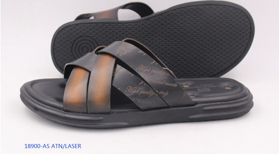 Stil Plaj Flip Flops Uzun süreli konfor için kauçuk tabanlı sandaletler