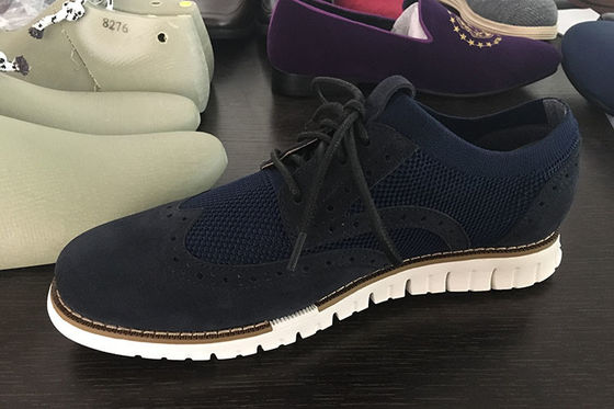 Kişiselleştirilmiş örgüden erkekler için sıradan ayakkabılar Nefes alıcı Flyknit Hafif ayakkabılar