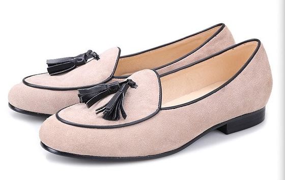 Suede Tassel Erkek Kadife Çoraplar, Ziyafet Erkek Kadife Sigara Çorapları