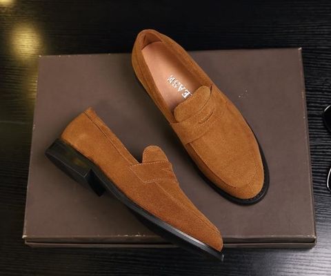 El yapımı süet Cortex Klasik Erkek Deri Loafers / Erkek Rastgele Süet Loafers