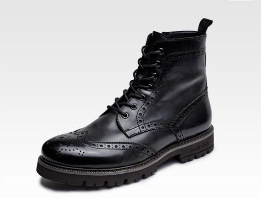 Sıcak Marten Erkek Suede Çöl Botları Düşük Topuklu Nubuck Deri Bilek Botları Dikiş İpi