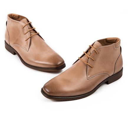 Chukka Suede Deri Erkek Deri Rastgele Ayakkabılar Kahverengi Erkek Dırnaqlı Giysi Çizmeler
