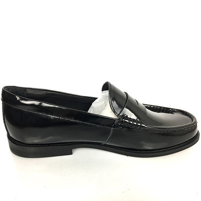 Moda Tarzı Erkekler İçin Çubuklu Çoraplar Özel Moccasins Deri Topuklu Ayakkabılar