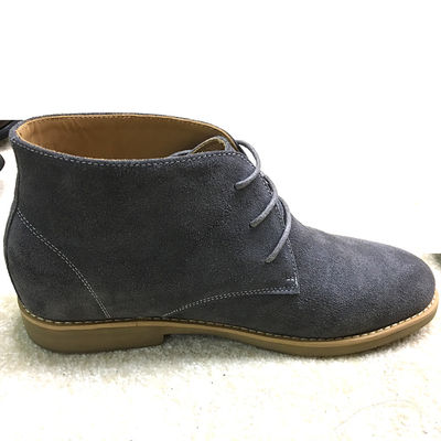 Büyük Boylu İtalyan Stili Erkek Suede Çöl Çizmeleri, Kış Bileği Premium Suede Çizmeleri
