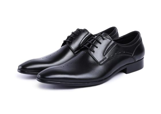 Marka Wingtip Oxford Lüks Erkek Deri Elbise Ayakkabıları, Oyulmuş Gerçek Deri Ayakkabılar