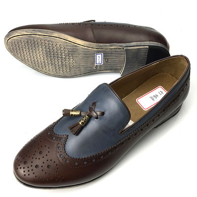Erkek Deri Mocasins Ayakkabılar / Erkek Casual Loafers Gerçek Deri Üstü
