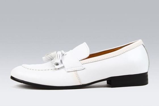 Gerçek Süet Tassel Loafers Erkek ayakkabıları / Süet Deri Elbise Ayakkabıları ODM