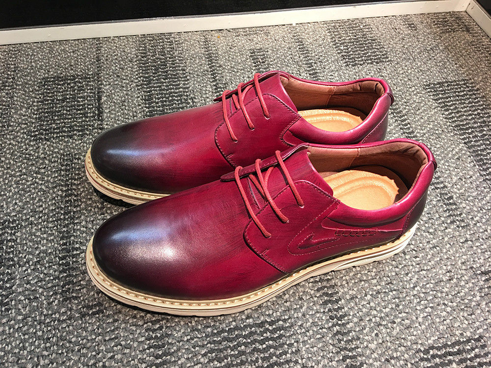 OEM Erkek Deri Casual Ayakkabıları, Klasik Erkek Oxford Ayakkabıları Four Seasons